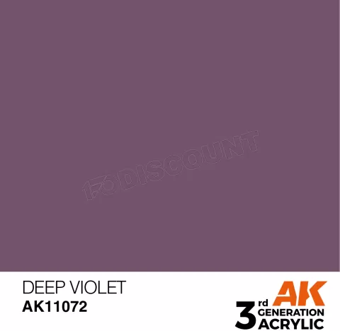 Photo de Ak Interactive Pot de Peinture - Deep Violet (17 ml)
