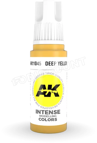 Photo de Ak Interactive  Pot de Peinture - Deep Yellow (17 ml)