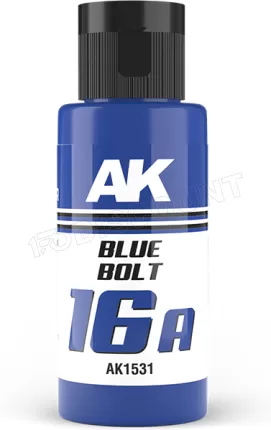 Photo de Ak Interactive Pot de Peinture Dual Exo - 16A Blue Bolt (60 ml)