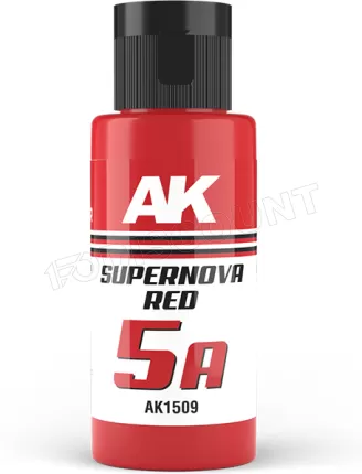 Photo de Ak Interactive Pot de Peinture Dual Exo - 5A SuperNova Red (60 ml)