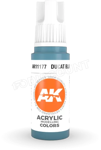Photo de Ak Interactive Pot de Peinture - Ducat Blue (17 ml)