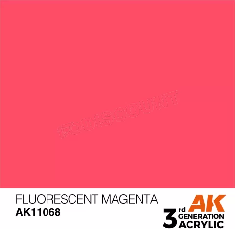 Photo de Ak Interactive Pot de Peinture - Fluorescent Magenta (17 ml)