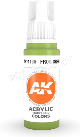 Photo de Ak Interactive Pot de Peinture - Frog Green (17 ml)