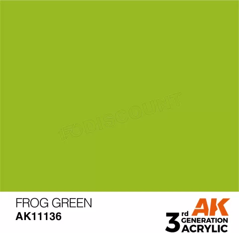 Photo de Ak Interactive Pot de Peinture - Frog Green (17 ml)