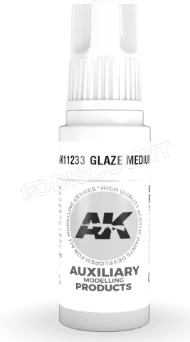 Photo de Ak Interactive  Pot de Peinture - Glaze Medium (17 ml)