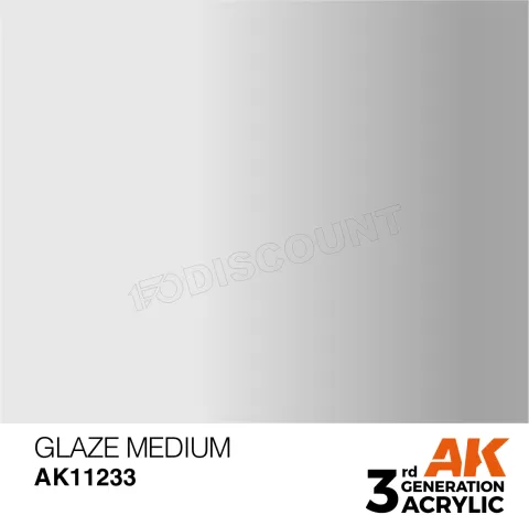 Photo de Ak Interactive  Pot de Peinture - Glaze Medium (17 ml)