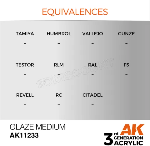 Photo de Ak Interactive Pot de Peinture - Glaze Medium (17 ml)