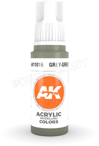 Photo de Ak Interactive Pot de Peinture - Grey-Green (17 ml)