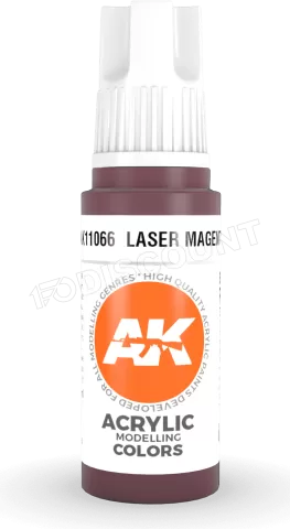 Photo de Ak Interactive  Pot de Peinture - Laser Magenta(17 ml)