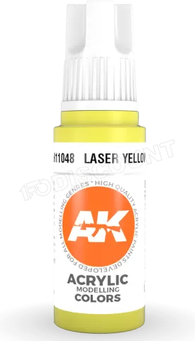 Photo de Ak Interactive  Pot de Peinture - Laser Yellow (17 ml)