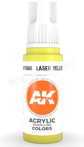 Photo de Ak Interactive Pot de Peinture - Laser Yellow (17 ml)