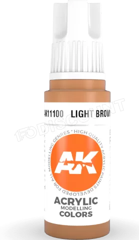 Photo de Ak Interactive Pot de Peinture - Light Brown (17 ml)