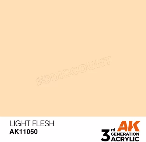 Photo de Ak Interactive  Pot de Peinture - Light Flesh (17 ml)