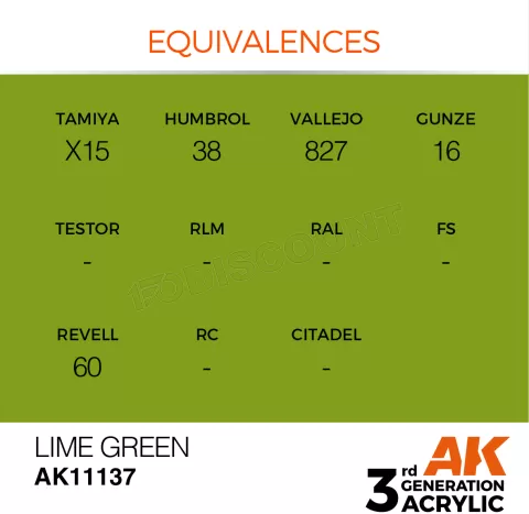 Photo de Ak Interactive Pot de Peinture - Lime Green (17 ml)
