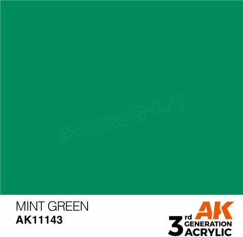 Photo de Ak Interactive Pot de Peinture - Mint Green (17 ml)