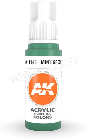 Photo de Ak Interactive Pot de Peinture - Mint Green (17 ml)