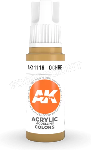 Photo de Ak Interactive Pot de Peinture - Ocher (17 ml)