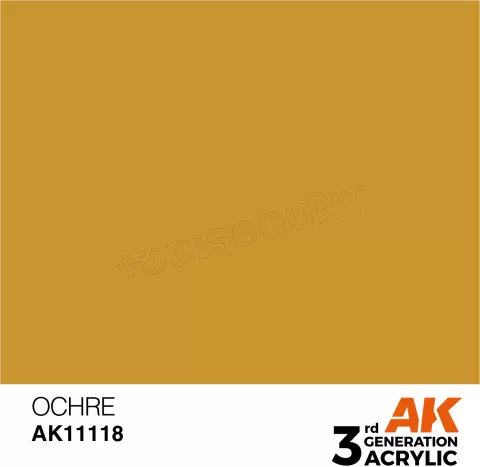 Photo de Ak Interactive Pot de Peinture - Ocher (17 ml)