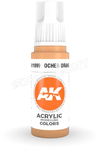 Photo de Ak Interactive  Pot de Peinture - Ocher Orange (17 ml)