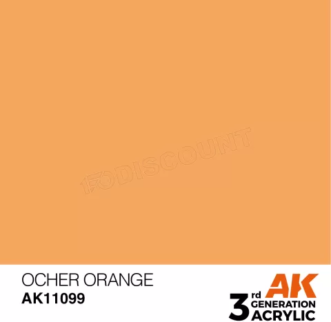 Photo de Ak Interactive  Pot de Peinture - Ocher Orange (17 ml)