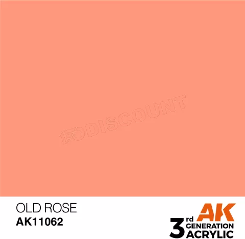 Photo de Ak Interactive Pot de Peinture - Old Rose (17 ml)