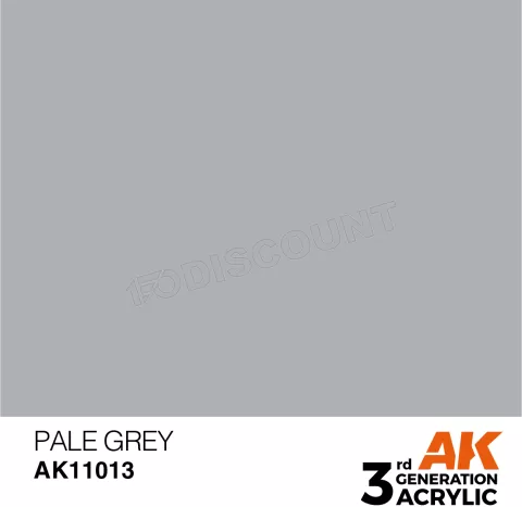 Photo de Ak Interactive Pot de Peinture - Pale Grey (17 ml)