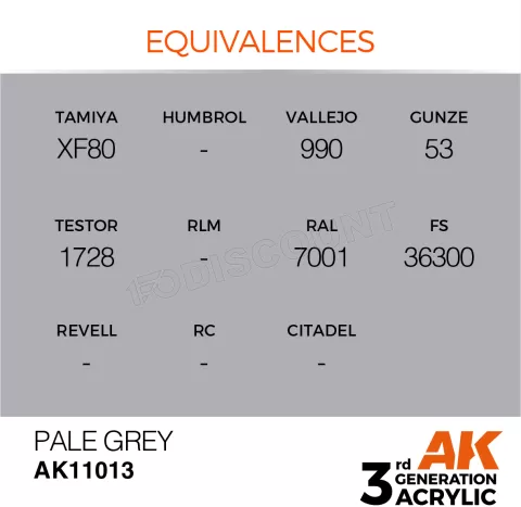 Photo de Ak Interactive Pot de Peinture - Pale Grey (17 ml)