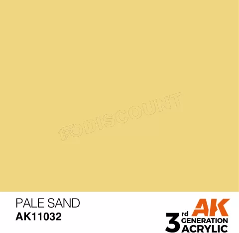 Photo de Ak Interactive Pot de Peinture - Pale Sand (17 ml)