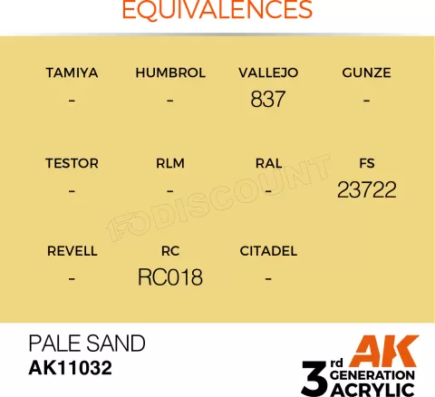 Photo de Ak Interactive Pot de Peinture - Pale Sand (17 ml)