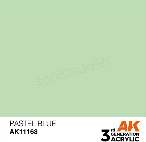 Photo de Ak Interactive Pot de Peinture - Pastel Blue (17 ml)