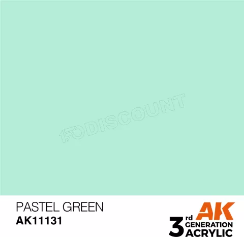 Photo de Ak Interactive  Pot de Peinture - Pastel Green (17 ml)