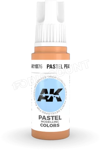 Photo de Ak Interactive Pot de Peinture - Pastel Peach (17 ml)