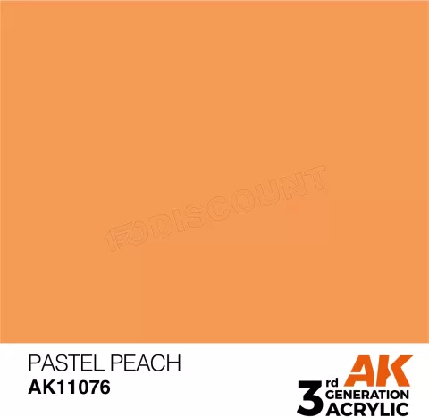 Photo de Ak Interactive Pot de Peinture - Pastel Peach (17 ml)