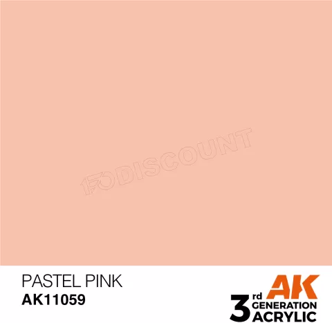 Photo de Ak Interactive Pot de Peinture - Pastel Pink (17 ml)