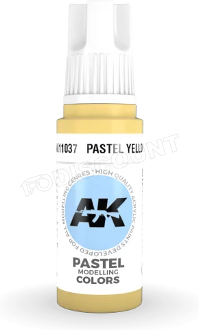 Photo de Ak Interactive Pot de Peinture - Pastel Yellow (17 ml)