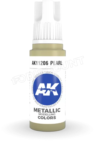 Photo de Ak Interactive Pot de Peinture - Pearl (17 ml)