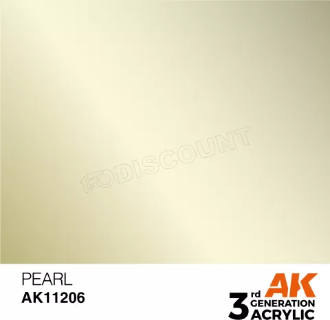 Photo de Ak Interactive  Pot de Peinture - Pearl (17 ml)