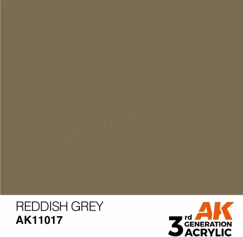 Photo de Ak Interactive Pot de Peinture - Reddish Grey (17 ml)