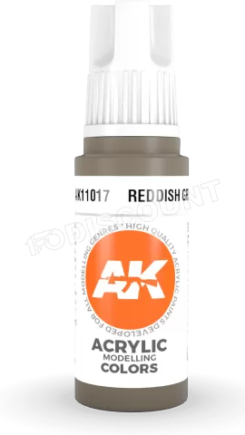 Photo de Ak Interactive Pot de Peinture - Reddish Grey (17 ml)