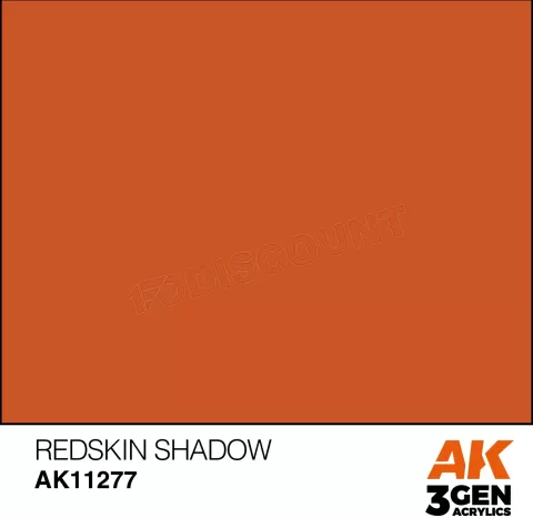 Photo de Ak Interactive Pot de Peinture - Redskin Shadow (17 ml)