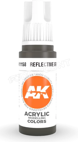 Photo de Ak Interactive Pot de Peinture - Reflective Green (17 ml)