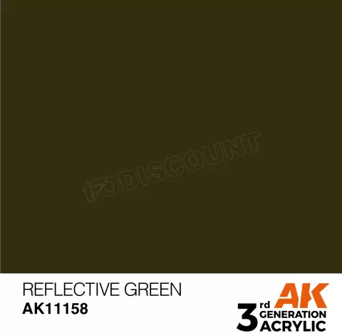 Photo de Ak Interactive Pot de Peinture - Reflective Green (17 ml)