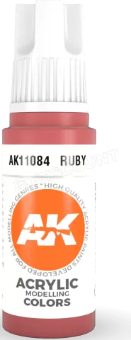 Photo de Ak Interactive Pot de Peinture - Ruby (17 ml)