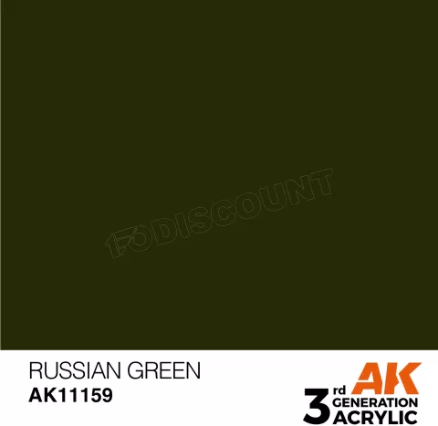 Photo de Ak Interactive Pot de Peinture - Russian Green (17 ml)