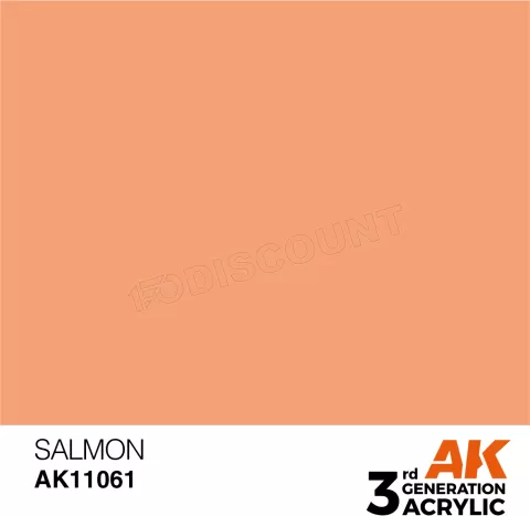 Photo de Ak Interactive  Pot de Peinture - Salmon (17 ml)
