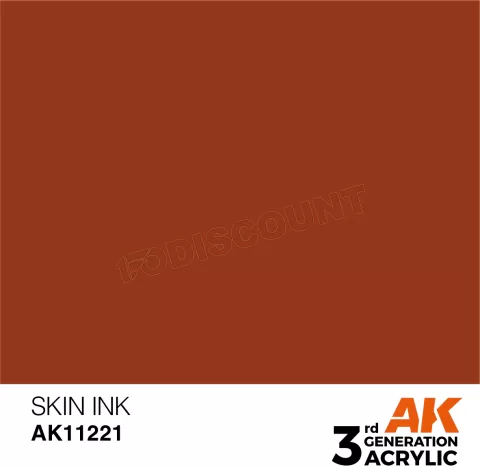 Photo de Ak Interactive  Pot de Peinture - Skin Ink (17 ml)