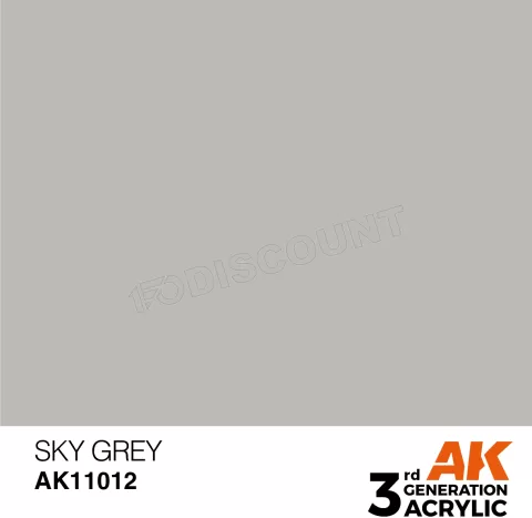 Photo de Ak Interactive  Pot de Peinture - Sky Grey (17 ml)