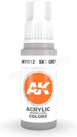 Photo de Ak Interactive Pot de Peinture - Sky Grey (17 ml)