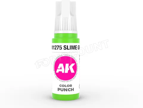 Photo de Ak Interactive  Pot de Peinture - Slime Green (17 ml)