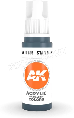 Photo de Ak Interactive Pot de Peinture - Star Blue (17 ml)